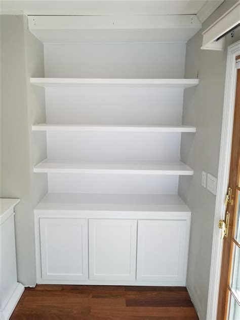 Hand Crafted Custom Built In Office/Shelving Storage System by Family Sawmill Restorations and ...