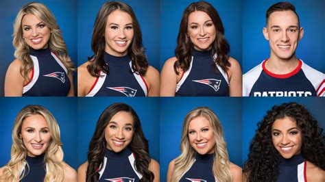 2019 New England Patriots Cheerleaders Headshots