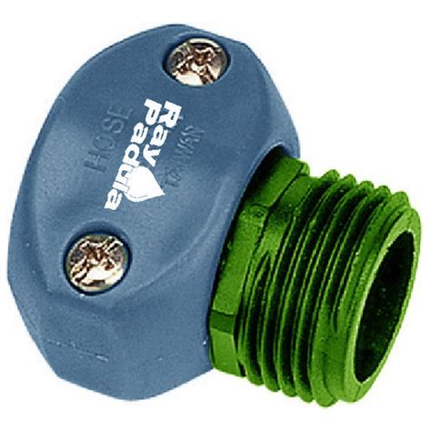 Ray Padula 1/2 in. Plastic Male Thread Garden Hose Repair-RP-RIMR-1 - The Home Depot