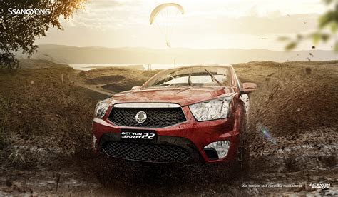 Ssangyong Actyon Sports 2.2 on Behance