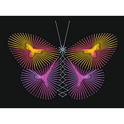 String Art Butterfly Pattern – String Art Fun