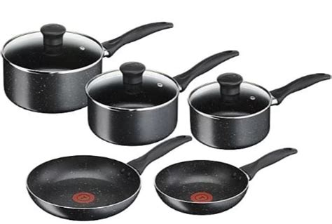 TEFAL Origins - 5 Piece Pan Set, £30 at ASDA