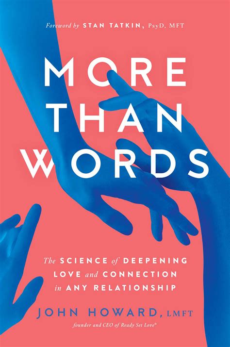 More Than Words | Book by John Howard, Stan Tatkin | Official Publisher ...