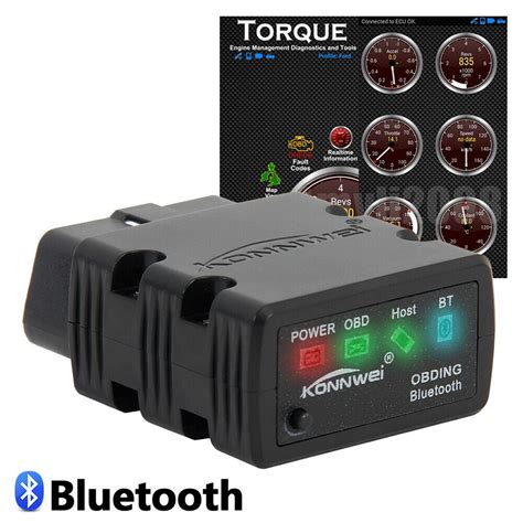 ELM327 Bluetooth OBD2 OBDII Car Code Reader Diagnostic Scanner for Android PC - Walmart.com ...