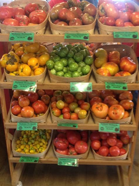 Heirloom Tomatoes - Terhune Orchards