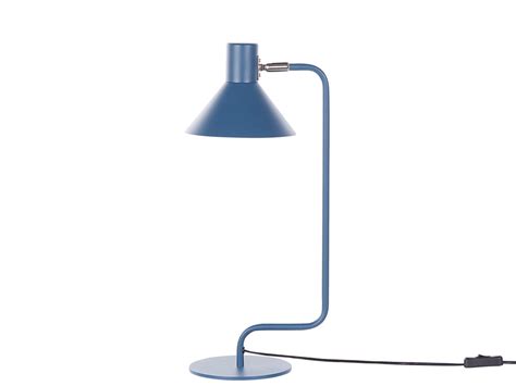 Metal Desk Lamp Blue RIMAVA | Beliani.es