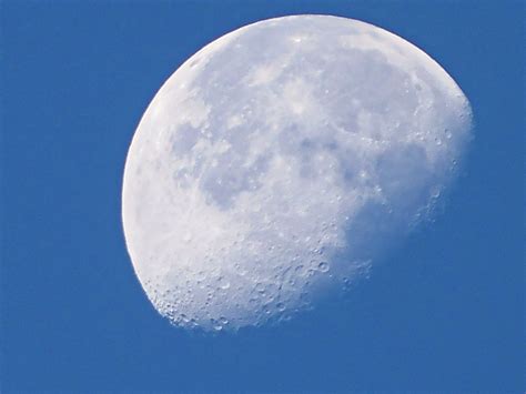 Free Images : nature, cloud, blue, full moon, background image, crescent, astronomical object ...