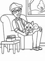 Blippi coloring pages  ColoringLib sketch template
