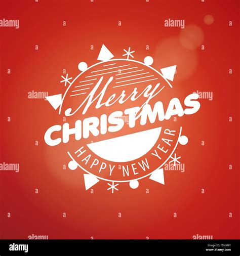 vector logo Christmas Stock Vector Image & Art - Alamy