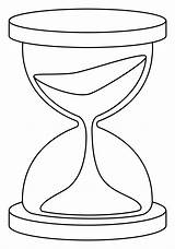 Hourglass Not Done Emoji coloring page  ColouringPages sketch template