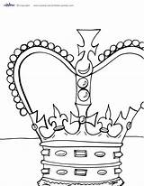 Royal King Coloring Page sketch template