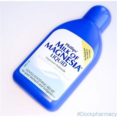 Buy Milk of Magnesia Liquid Original Mint Flavour, 200ML - Dock Pharmacy