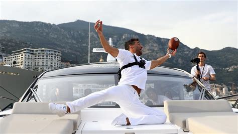 Tom Brady threw yacht-to-yacht passes in Monaco