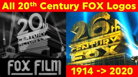 20th Century FOX ALL Intros (1914-2020) Fox Film to 20th Century Studios Before Name Change ...