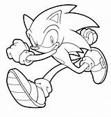 Sonic The Hedgehog Coloring Pages sketch template