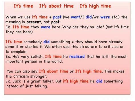 Construction It's high time - Blog In2English