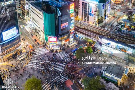 Shibuya Crossing Aerial Photos and Premium High Res Pictures - Getty Images