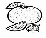 Free Fruit Orange S3916 Coloring Page Printable sketch template