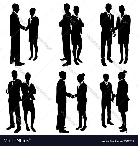 Business people Royalty Free Vector Image - VectorStock