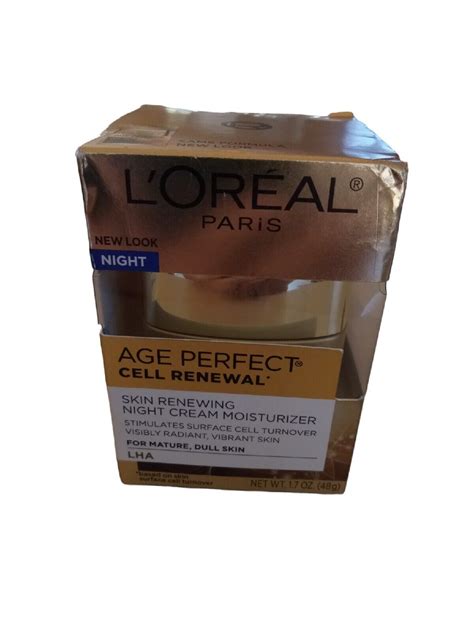 L'Oreal Paris Age Perfect Cell Renewal night Cream - 1.7 fl oz ...