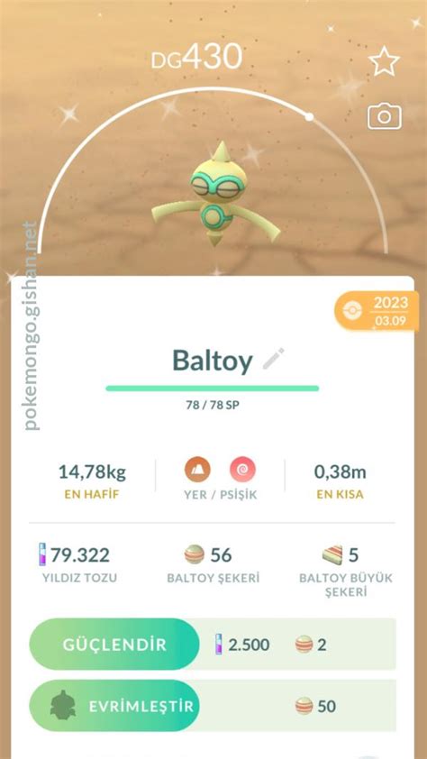 Shiny Baltoy - Pokemon Go