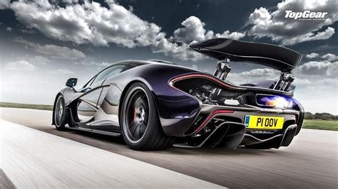 Purple McLaren P1 Shooting Flames - SSwallpapers | Mclaren p1, Super ...