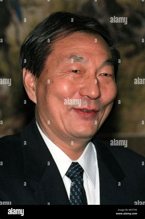 Zhu Rongji, First Vice Premier of the People's Republic of China ...