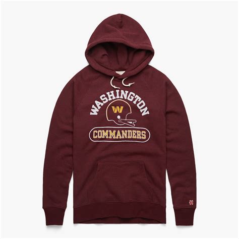 Washington Commanders Throwback Helmet Hoodie | WAS Commanders Hoodie – HOMAGE