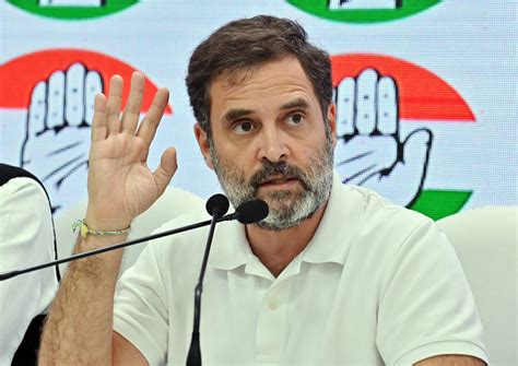 Rahul Gandhi Uses Disparaging Remark For PM Modi, Targets Him For India ...