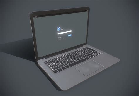 Laptop 3D model game-ready | CGTrader