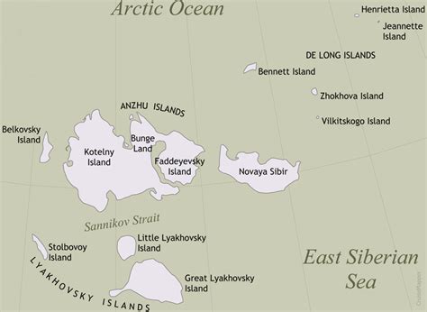 New Siberian Islands (Arctic Russia) cruise port schedule | CruiseMapper