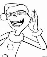 Grinch Dog Coloring Pages sketch template