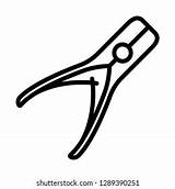 Calipers Element Coloring Page Cartoon Style Stock Vector Royalty Free  sketch template
