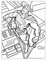 Free Coloring Pages Printable Superman sketch template