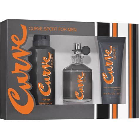 Curve Sport Fragrance Gift Set For Men, 3 Pieces - Walmart.com ...