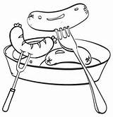 Top 9 Easy Sausage Coloring Pages  Coloring Pages sketch template