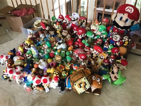 The majority of my Mario plush collection | Nintendo Amino