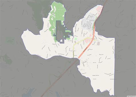 Map of High Ridge CDP