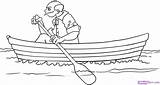Row Your Boat Coloring Page Pages sketch template