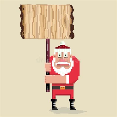 Santa_8 stock illustration. Illustration of wood, character - 79617629