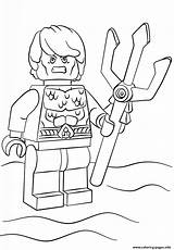 Lego Aquaman Coloring Pages Printable sketch template