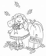 Free Dearie Dolls Digi Stamps First Prize Pumpkin  coloring sketch template