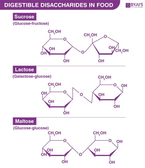Structure Of Monosaccharides Disaccharides And Polysaccharides