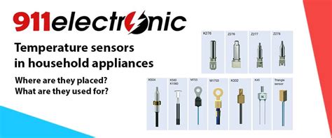 Temperature Sensors in Household Appliances