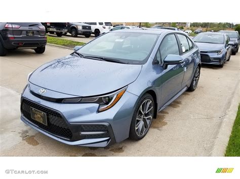 2020 Celestite Gray Metallic Toyota Corolla SE #133312571 | GTCarLot.com - Car Color Galleries