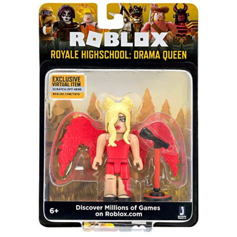 Roblox Celebrity Collection - Royale Highschool: Drama Queen Figure Pack [Includes Exclusive ...