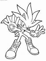 Sonic Coloring Pages 7 Kids  sketch template