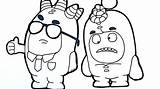 How To Draw oddbods  Coloringpages drawing sketch template