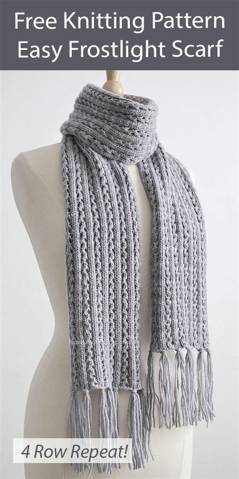 Easy Scarf Knitting Patterns - In the Loop Knitting