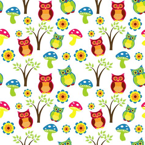 Cute Owl Wallpaper Pattern Free Stock Photo - Public Domain Pictures